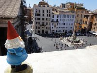 A room with a view!  (Rome, Italy - Pantheon on left) : From MobileMe